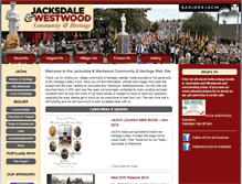 Tablet Screenshot of jacksdale.org.uk